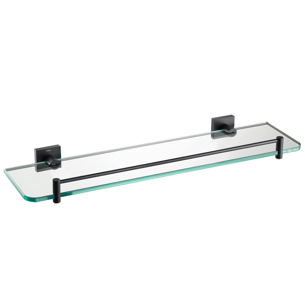 Kraus Ventus Bathroom Shelf, Matte Black Finish, KEA-17745MB