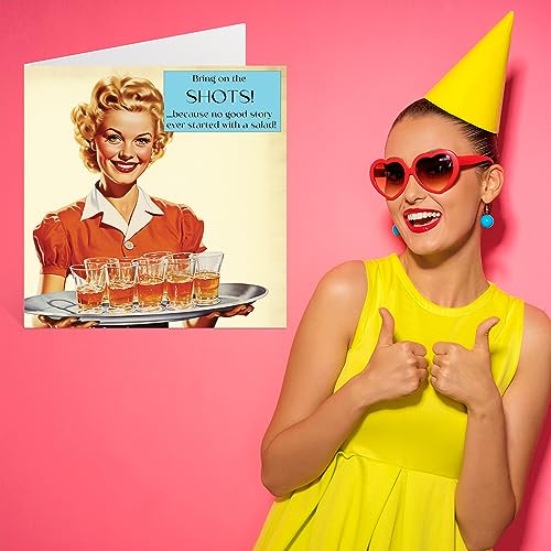 Stuff4 Funny Birthday Card for Women, Rude Joke Greeting Card