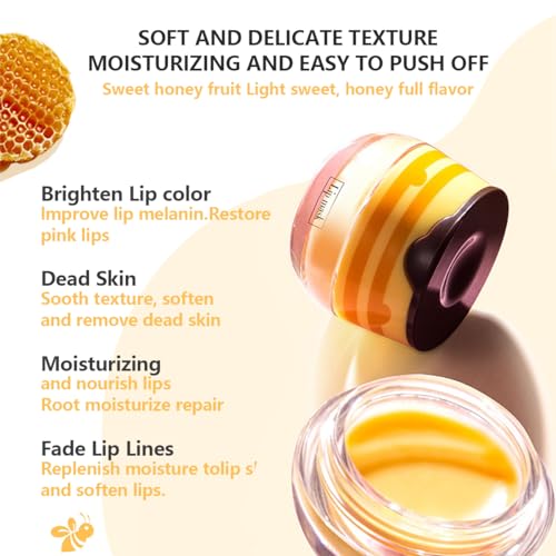 Tiejdhr Apple Lime Lip Sleeping Mask - Hydrating Moisturizing Lip Balm