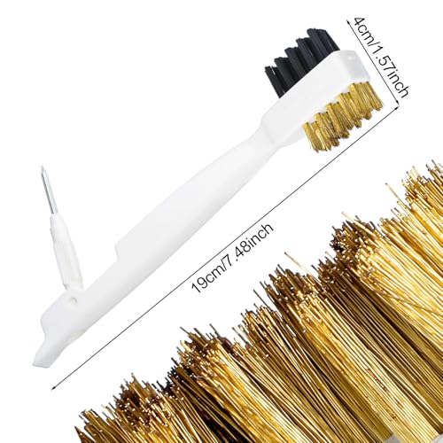 4-in-1 Kitchen Cleaning Scrub Brush for Gas Stove Top & Cooktop