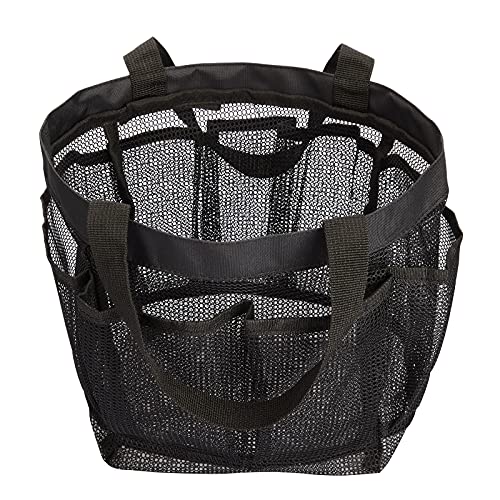 HAOGUAGUA Mesh Shower Caddy Tote Bag with 8 Pockets - Quick Dry Organizer