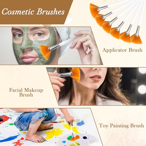 DLUGOPIS 18 Pcs Esthetician Facial Mask Mixing Set with Gold Bowls and Brushes