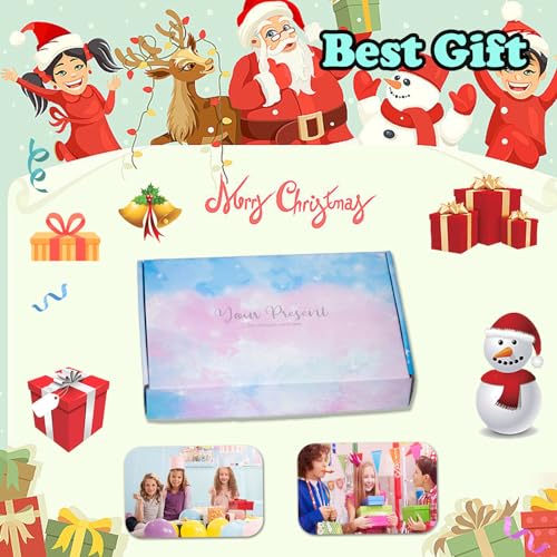 SYMI SMMR Glow in the Dark Christmas Throw Blanket - Red Plush Fleece
