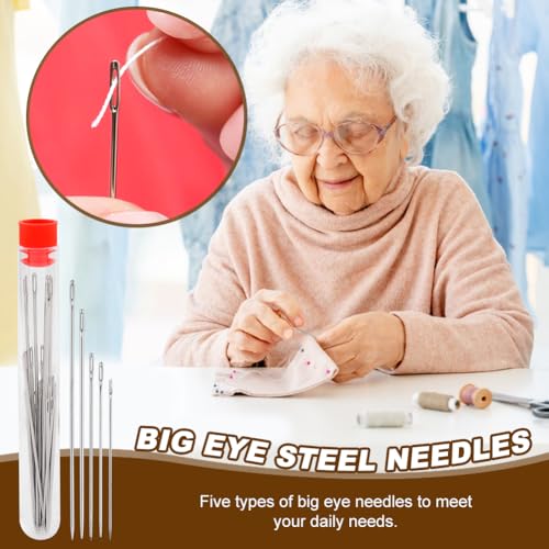 Zornaveli 37-Piece Stainless Steel Sewing Tool Kit for Hand Sewing