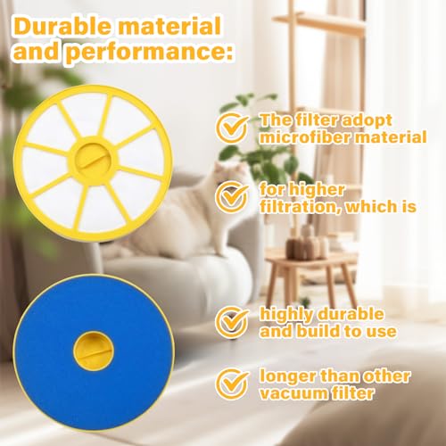 Aitruman Replacement Front Filter for DC14 & DC15 Vacuum Cleaners