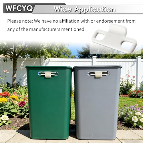 Replacement Trash Bag Tuck Bands for Home Zone Cans - 4 Pack