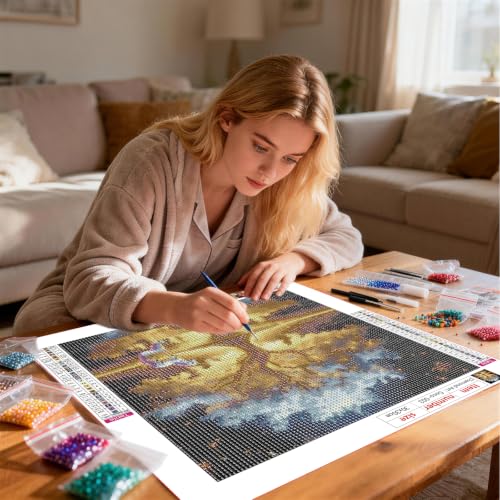 Tree of Life Diamond Painting Kit - 5D Full Drill Art for Adults