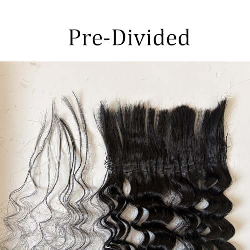 Deep Wave Bulk Hair for Boho Braids Synthetic Blend Extensions 16 Inch 100g