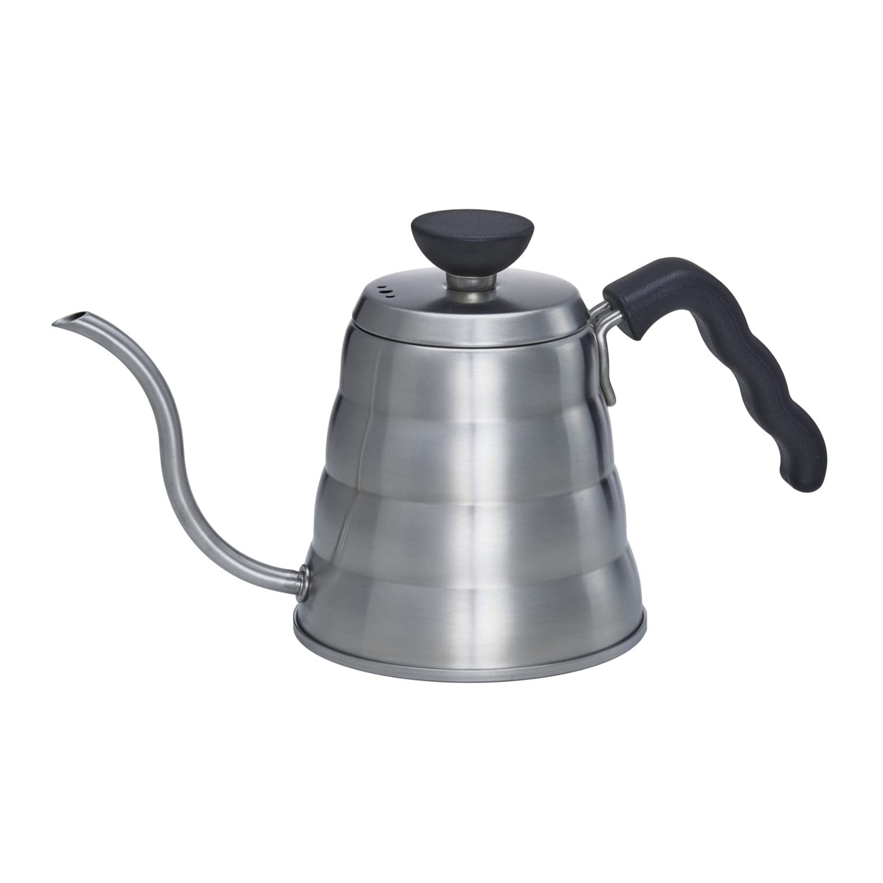 Hario V60 "Buono" Gooseneck Coffee Kettle, 700ml, Stainless Steel, Silver