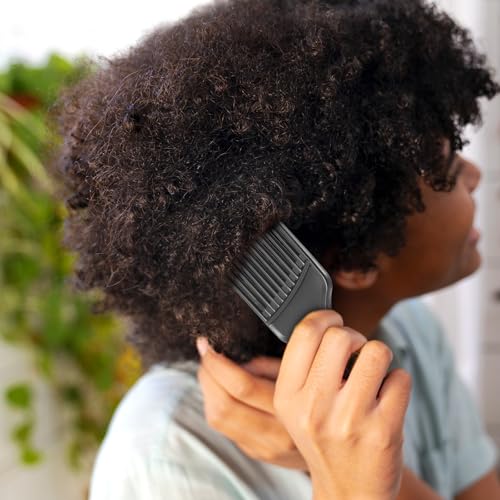 Exclaith 2 Pcs Black Wide-Tooth Afro Lift Combs for Curly Hair Styling