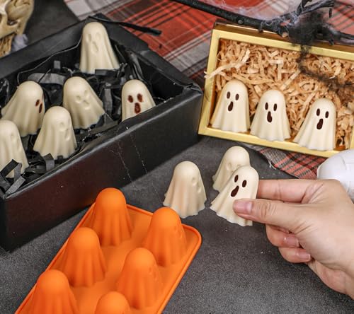 Kamehame Ghost Silicone Molds - 2 Pack Halloween Candy Molds