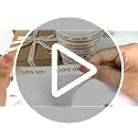 AEVORA 5/8 Inch Cotton Herringbone Ribbon 25 Yards for Gift Wrapping and Crafts