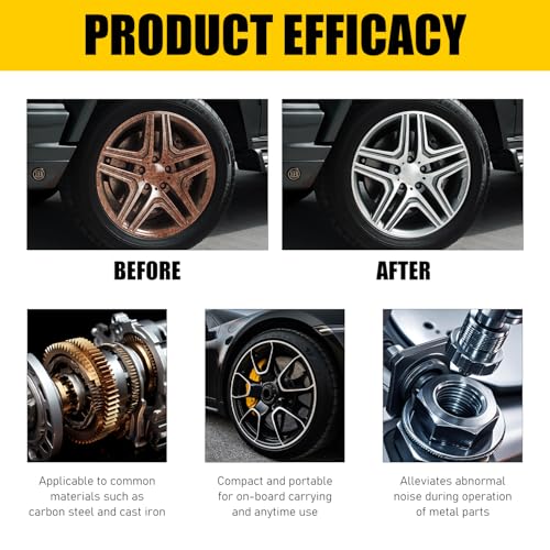 2PCS Anti-Rust Lubricant Spray & Rust Remover for Metal