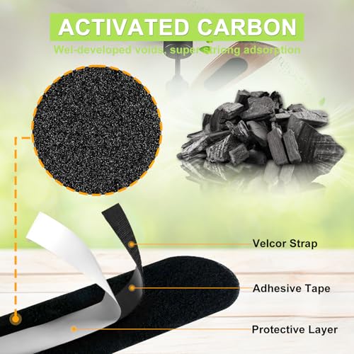 Gallipower Ceiling Fan Blade Air Purifier Filters - 10 Pack, Style 2