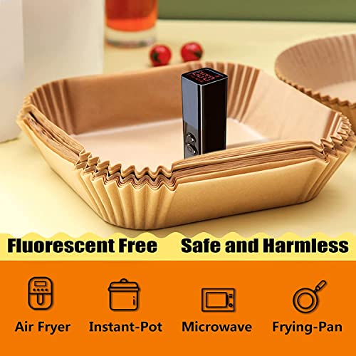 ZOWVAAM 5.5 Inch Air Fryer Paper Liners for 2-3Qt Mini Air Fryers