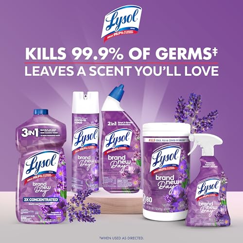 Lysol All Purpose Disinfectant Spray Lavender 32 Fl Oz - Multi-Surface Cleaner