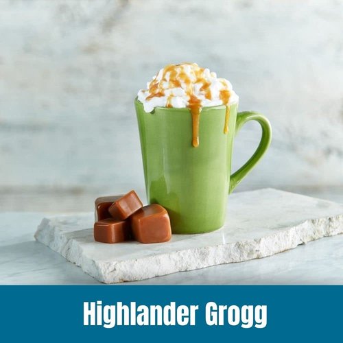 Door County Coffee Highlander Grogg Ground Coffee - 10 oz Bag - Medium Roast - 100% Specialty Arabica