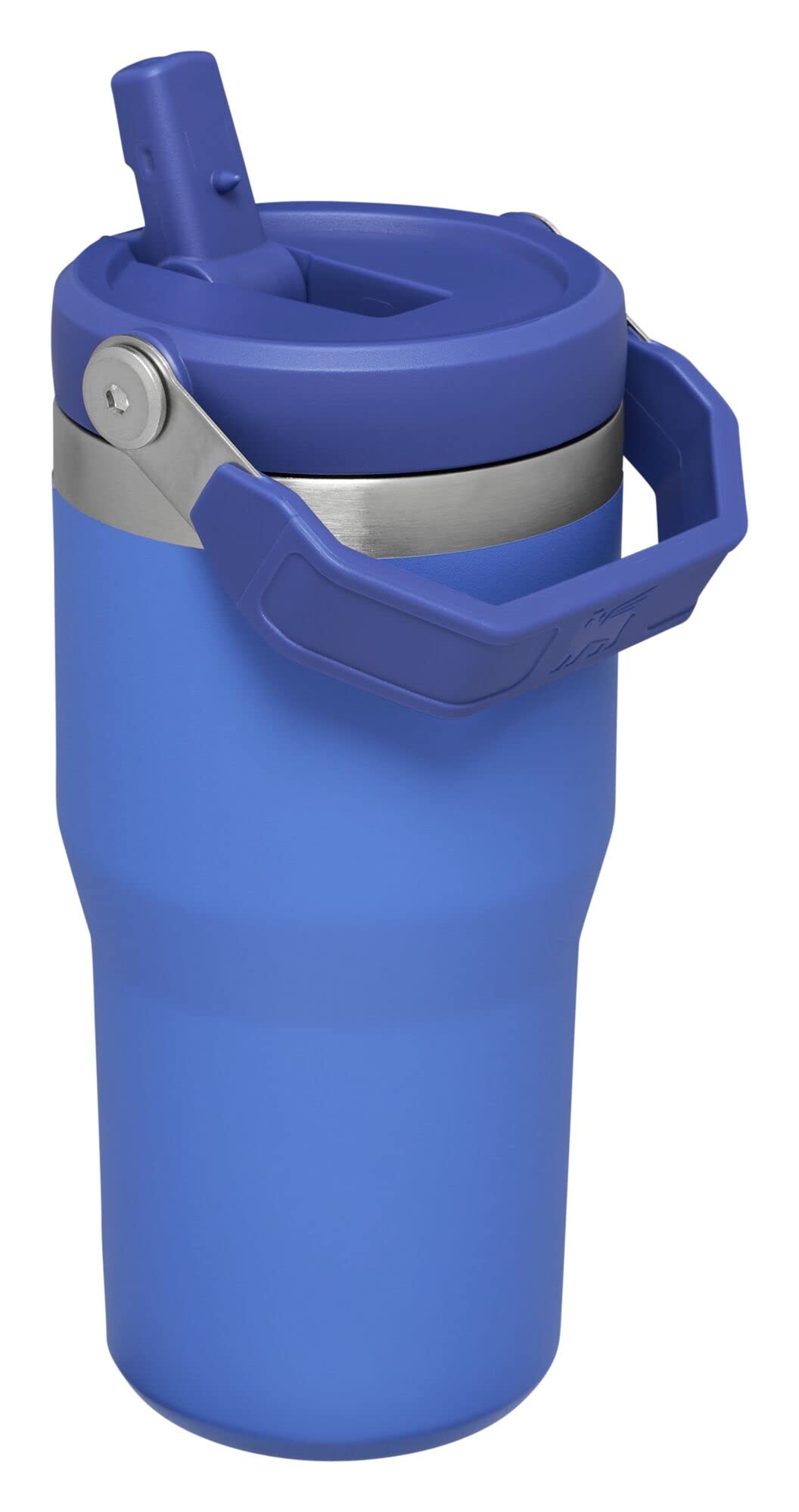 Stanley IceFlow Flip Straw Tumbler with Handle 20 oz | Twist On Lid and Flip Up Straw | Leak Resistant Water Bottle | Insulated Stainless Steel |BPA-Free | Iris