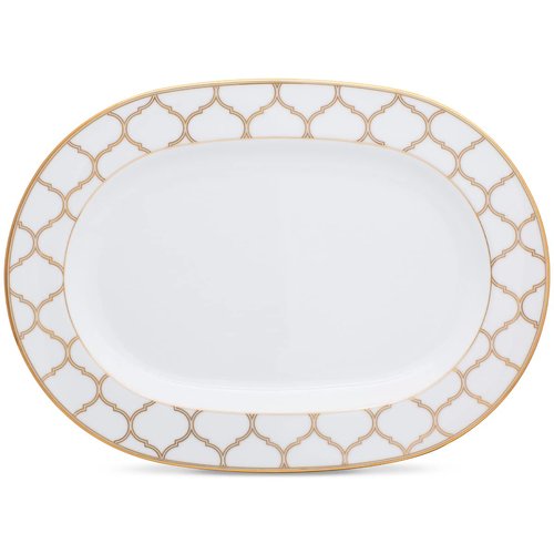 Noritake Eternal Palace Gold Oval Platter, 14"