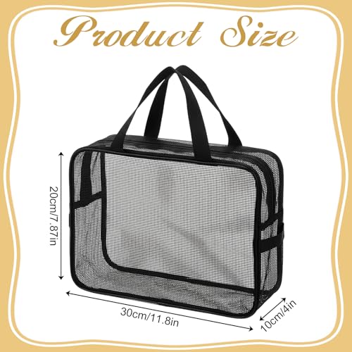 Portable Mesh Shower Caddy Bag - Large Capacity Quick Dry Toiletry Organizer