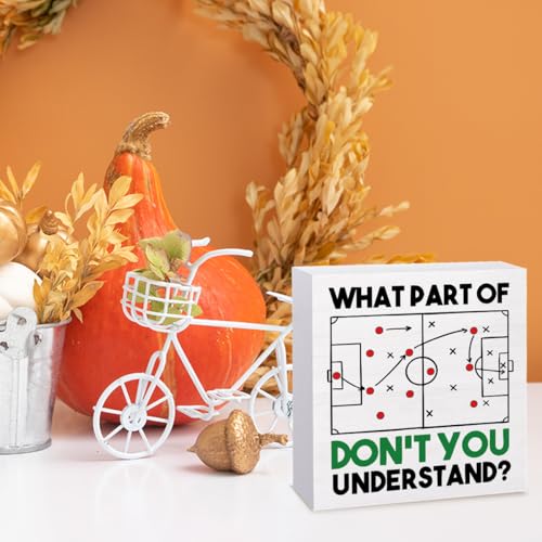 BARREEMO 2026 Soccer Cup Wood Desk Decor & Fan Merchandise