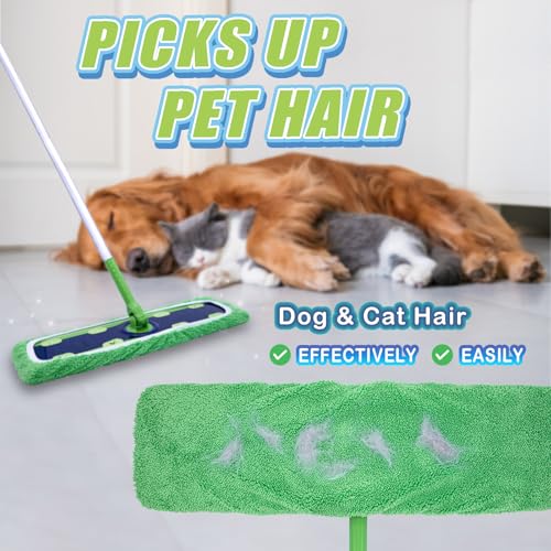 2 Pack XL Microfiber Mop Pads for Swiffer XL Mop – Reusable Wet & Dry Cleaning