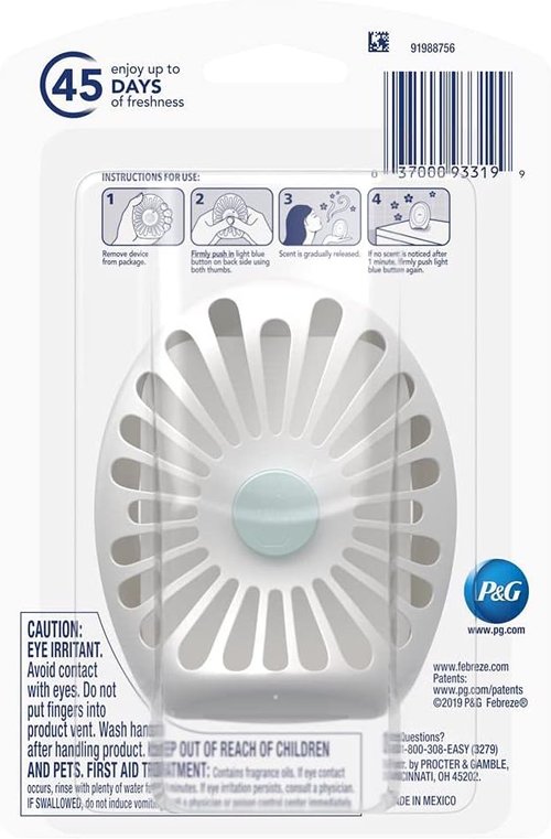 Febreze Small Spaces Air Freshener - Hawaiian Aloha Scent | 0.25 Fl. Oz. for Freshness