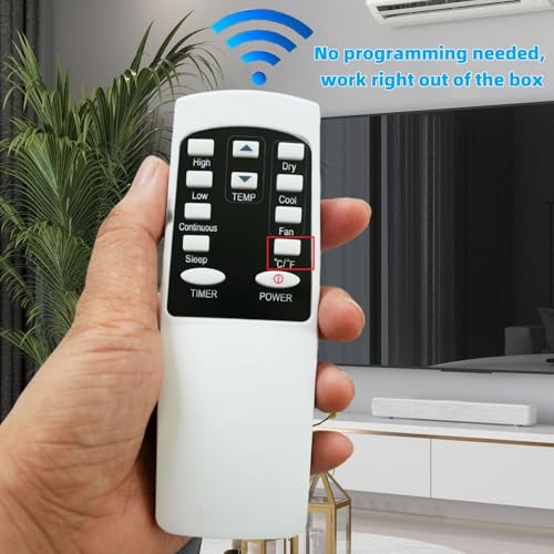 Kassionel Replacement Remote Control for LG Air Conditioners COV30332906 LP1014WNR