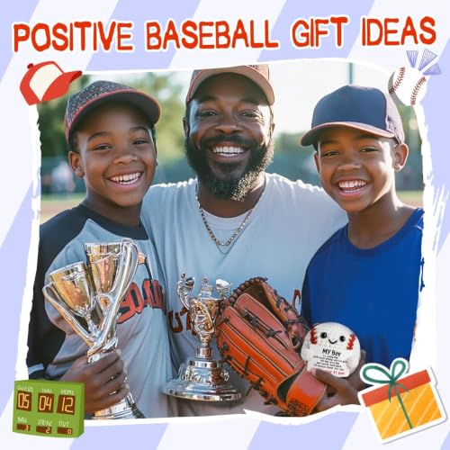 Handmade Crochet Baseball Gift - To My Boy Inspirational Keepsake