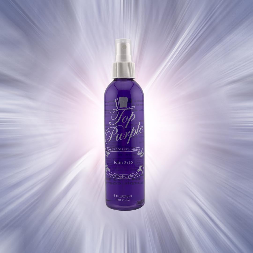 Top Purple Jewelry and More Cleaner 8 Ounce Spray Bottle