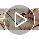 2026 Graduation Guest Book - Black & Gold Sign-In Book