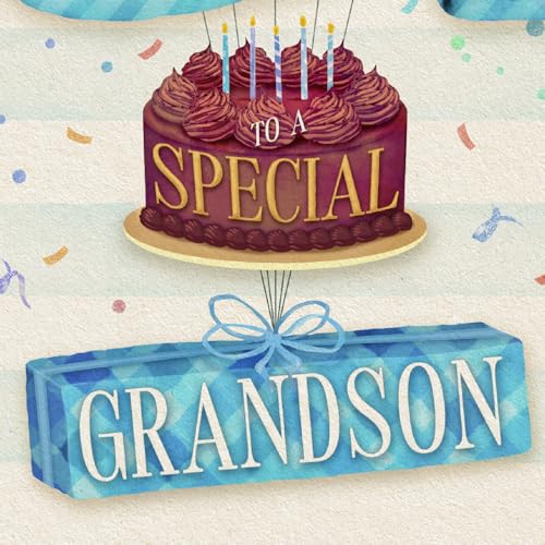 Grandson Birthday Card - Made in America, Eco-Friendly, 5x7.75in