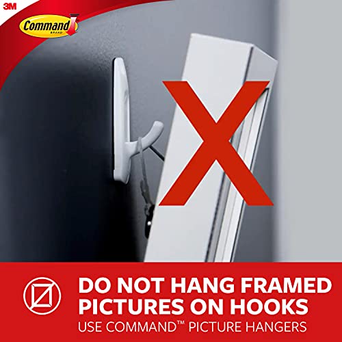 Command Large Wire Hook for Damage-Free Indoor Organization