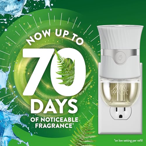 Air Wick Fresh Waters Scented Oil Refills - 0.67 Fl Oz (Pack of 4)