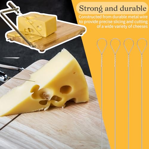 Mozeat Lens 10-Pack Stainless Steel Cheese Slicer Wires - 5.7 Inches