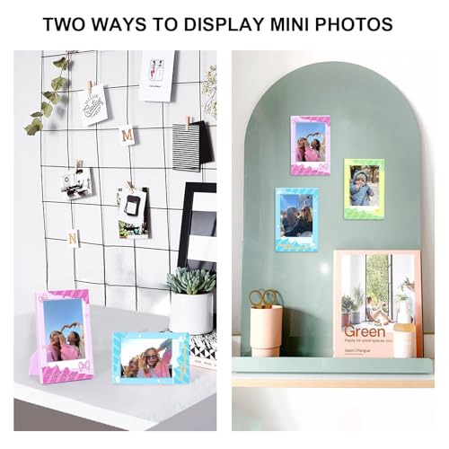 WOGOZAN 2x3 Mini Picture Frames for Fujifilm Instax Mini - 5 Pack