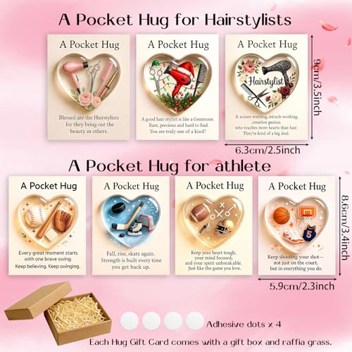 Heart Pocket Hug with Mini Hair Styling Tools - Valentine's Gift