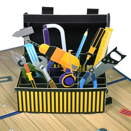 3D Pop Up Father's Day Card - Handcrafted Gift for Dad