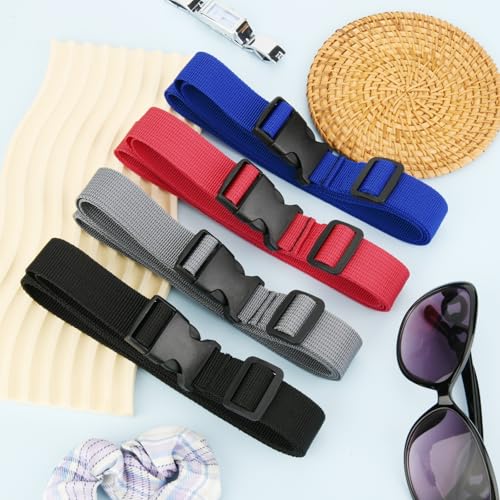 Adjustable Towel Bands for Beach & Cruise Chairs - 4 Pack