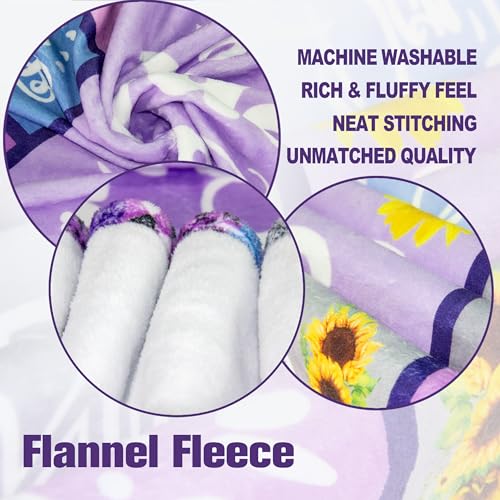 Cozy Best Friend Blanket Gift for Women, 60x50 Flannel Throw