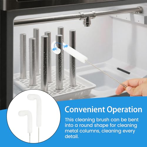 USEAMIE 10-Piece Ice Maker Cleaning Brush Set for Deep Cleaning