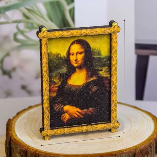 Mona Lisa Decorative Art Magnet – Strong Magnetic Hold for Home & Office