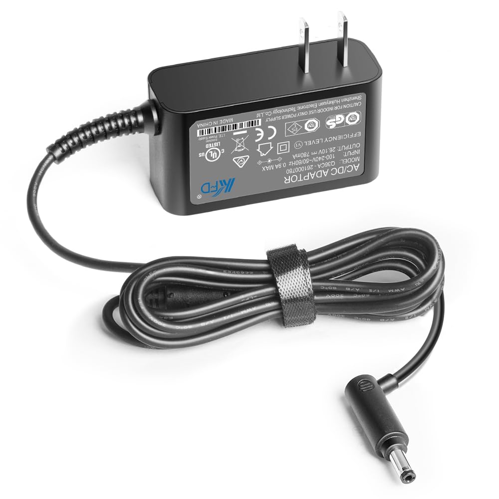 KFD Replacement Dyson Charger for Dyson V8 V7 V6 SV03 SV04 SV06 SV07 SV09 SV10 SV11 DC58 DC59 DC61 DC62 DC72 DC74 (Absolute, Animal, Slim, Fluffy & Motorhead) Cordless Vacuum Cleaner Power Supply Cord