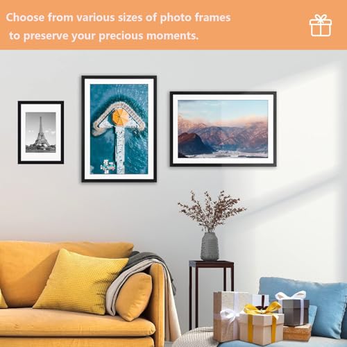 THIDARGO Modern 4x6 Picture Frame - Vertical/Horizontal Display