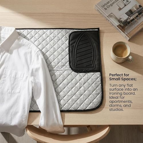 RAINFLOW Magnetic Ironing Mat - Portable Heat-Resistant Tabletop Pad