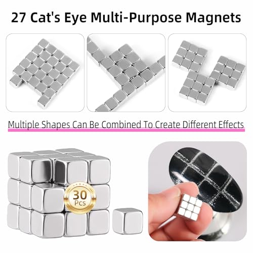 Major Dijit Cat Eye Gel Nail Polish Magnet Tools Set