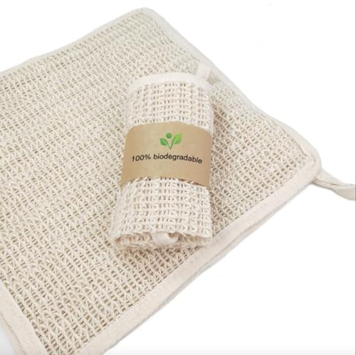 Sisal Exfoliating Loofah Towel - 100% Biodegradable Bath Cloth