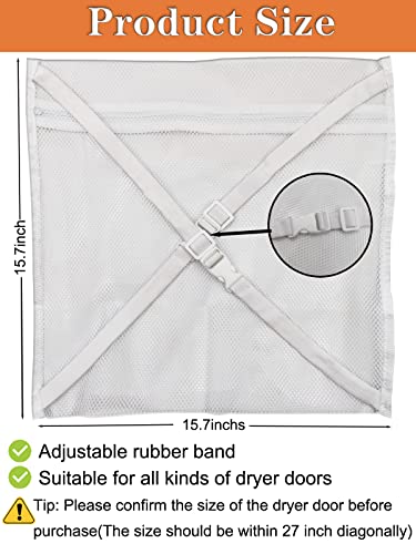 Jonnick Sneaker Drying Bag for Dryer Door - Large 15.7x15.7 Inch Mesh