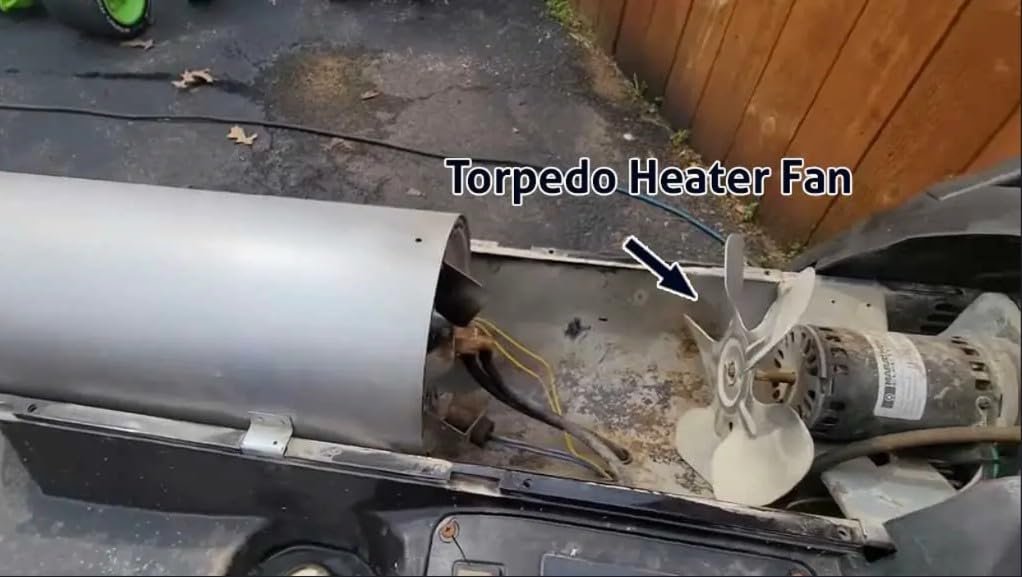 xyocx oil fired heaters Fan Blade 8 1/4'' 097293-01 M23147 71-024-2000, fits Desa, Reddy, Master, All Pro, Sears, Knipco, Dayton and Many More Kerosene Forced Air Heaters