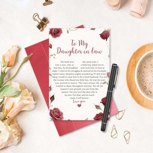 Heartfelt Thank You Card for Daughter-in-Law - Wedding Gift